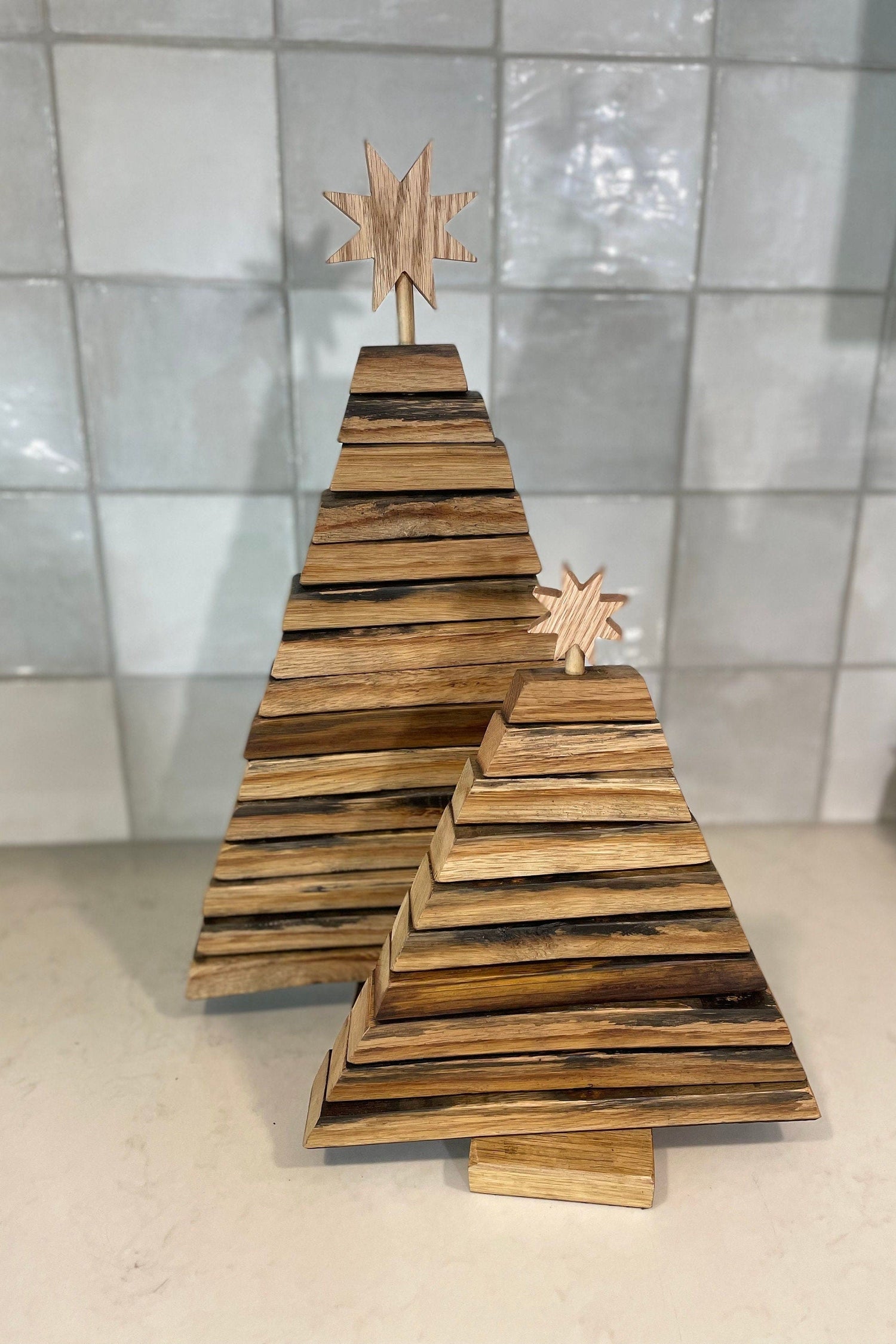 Bourbon Barrel Christmas Trees - Two sizes available - 10th Mountain Whiskey