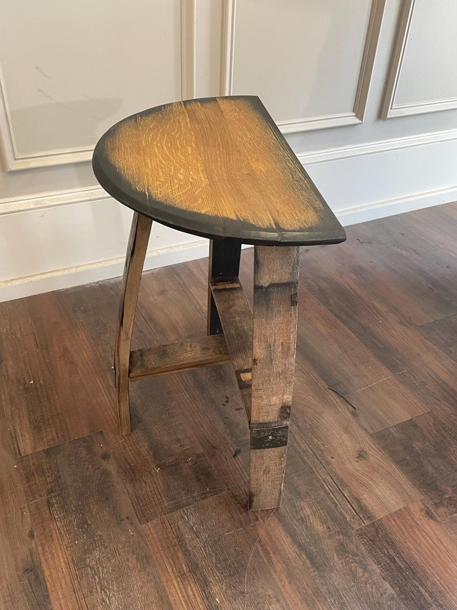 Bourbon Barrel Stool - Custom finishes available. - 10th Mountain Whiskey