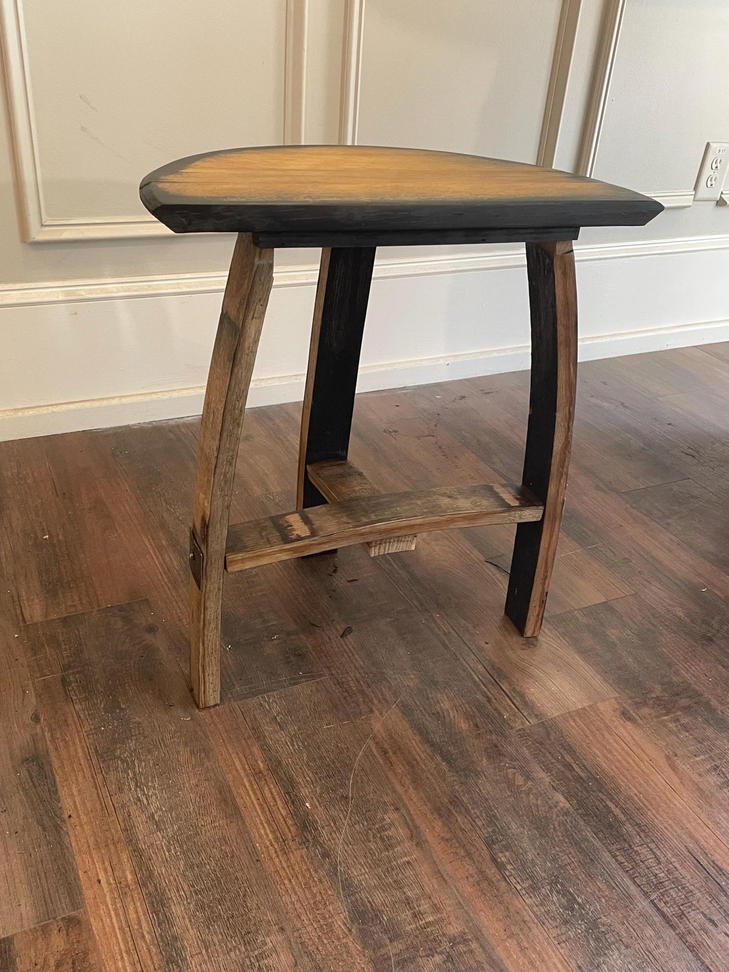Bourbon Barrel Stool - Custom finishes available. - 10th Mountain Whiskey