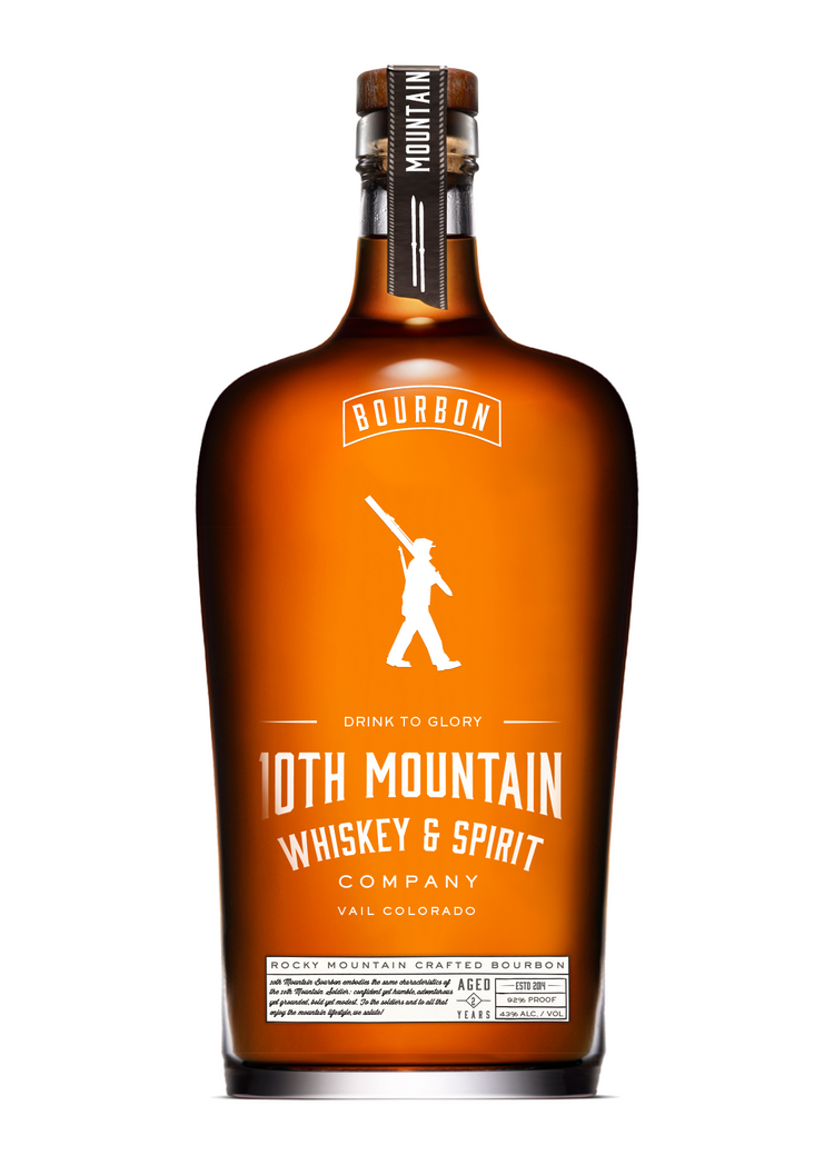 10th Mountain Whiskey Soldier Cork Bottle Topper for Bourbon