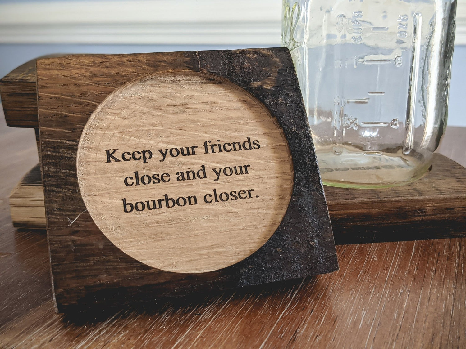 Bourbon Whiskey Themed Coasters - 10th Mountain Whiskey