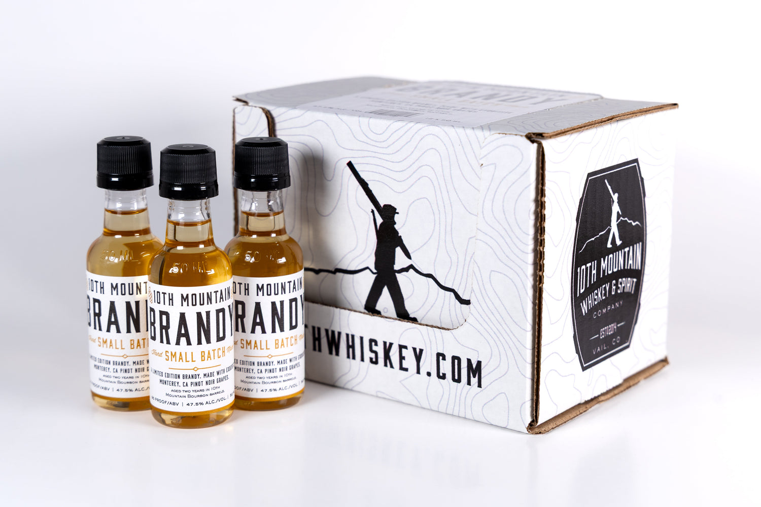 Brandy 50 ML - 10th Mountain Whiskey