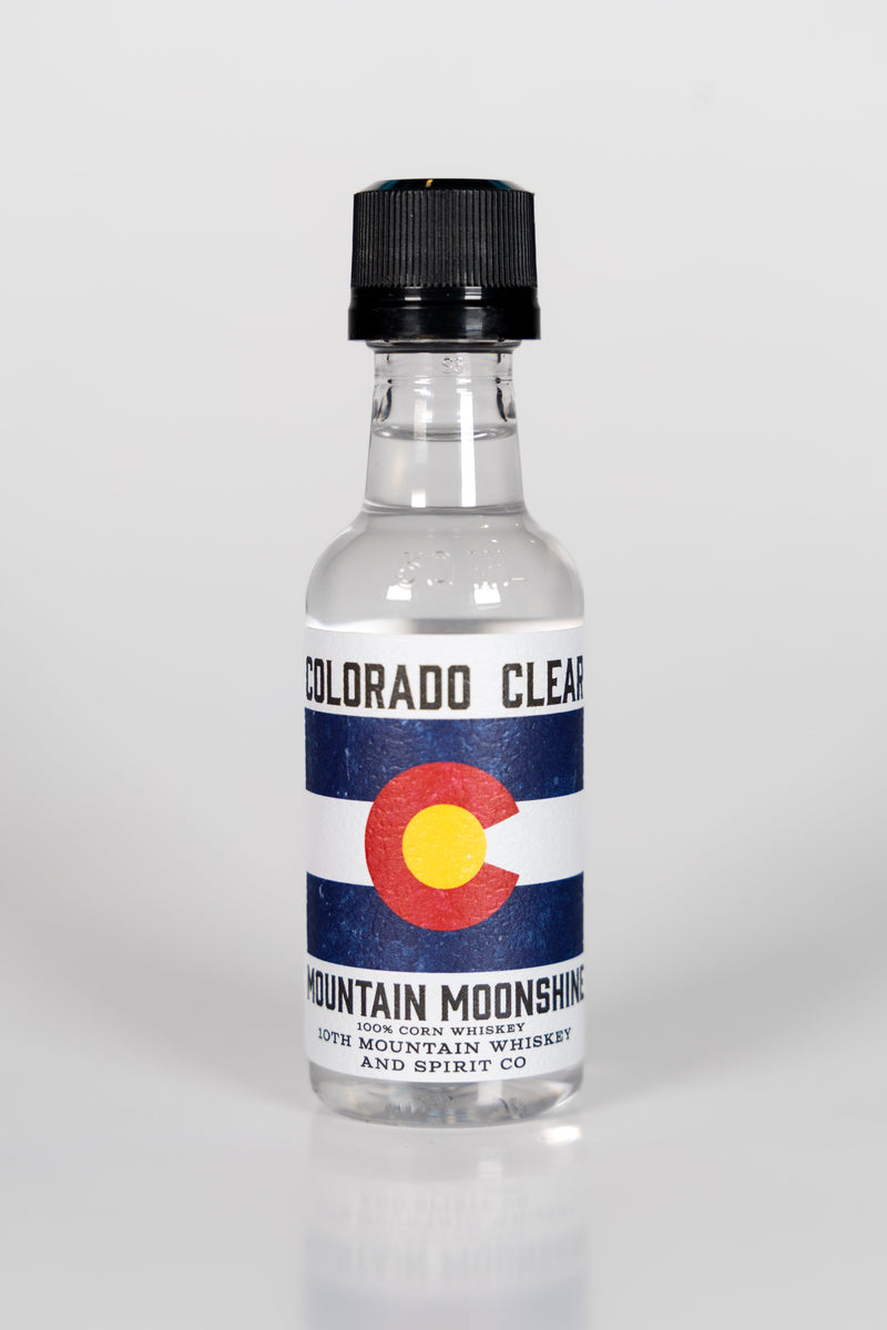 10th Mountain Moonshine Airplane Bottle 12 Pack 10th Mountain Whiskey 10th Mountain Moonshine Airplane Bottle 12 Pack 10th Mountain Whiskey