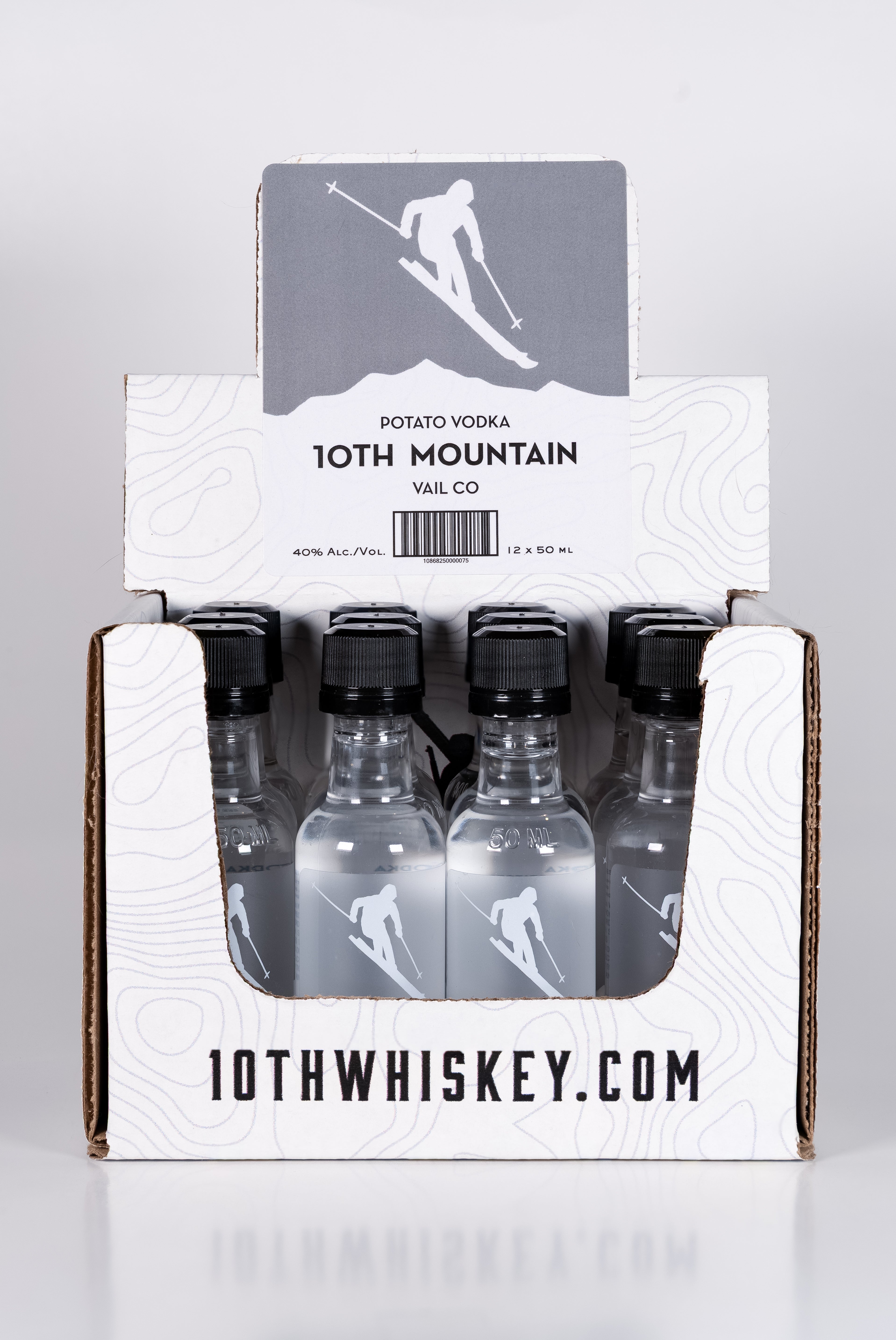 Potato Vodka Airplane Bottle 12 Pack
