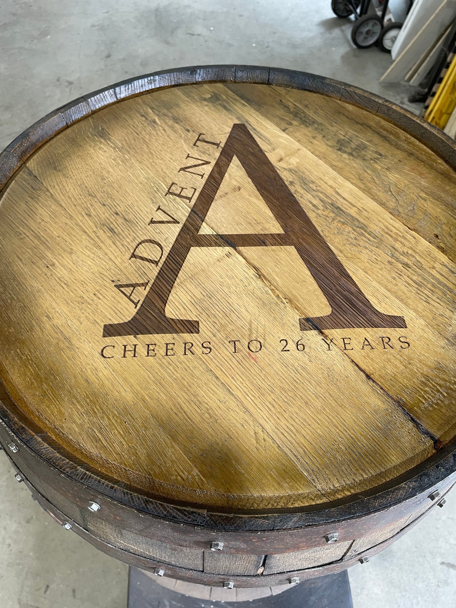 Premium Whiskey Barrel Cabinet - 10th Mountain Whiskey