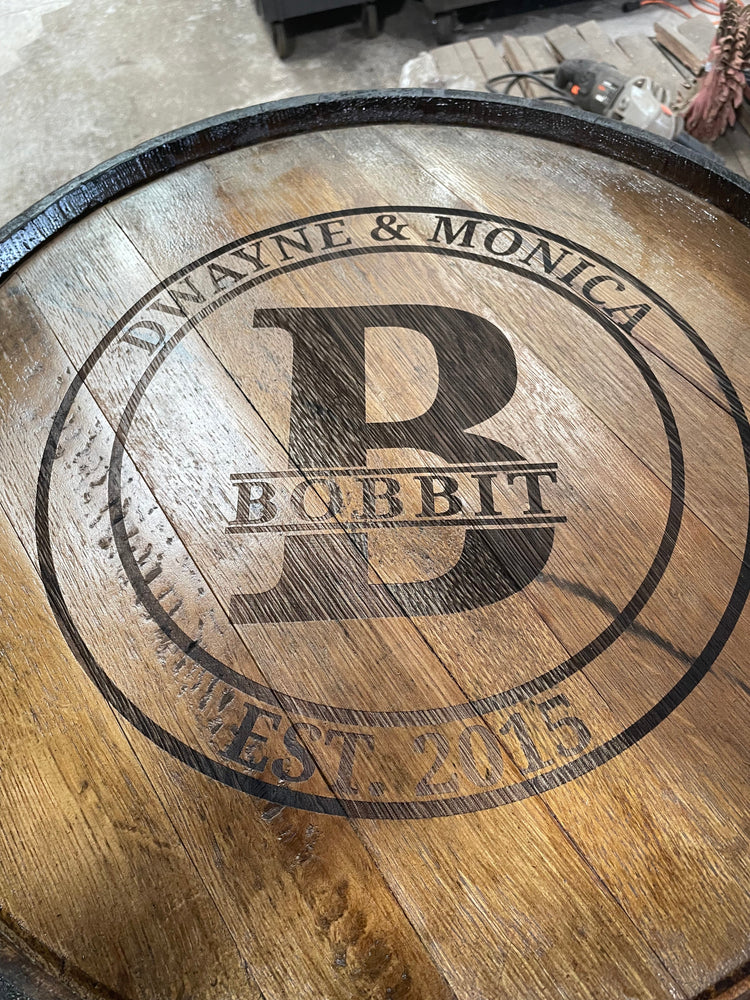 Premium Whiskey Barrel Cabinet - 10th Mountain Whiskey