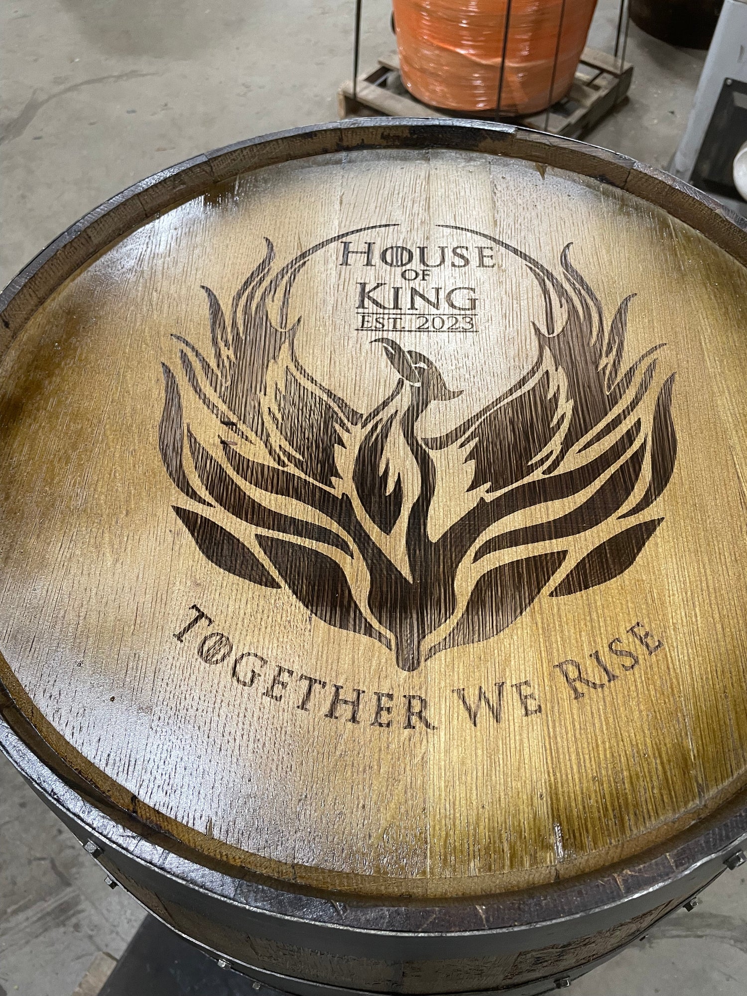 Premium Whiskey Barrel Cabinet - 10th Mountain Whiskey