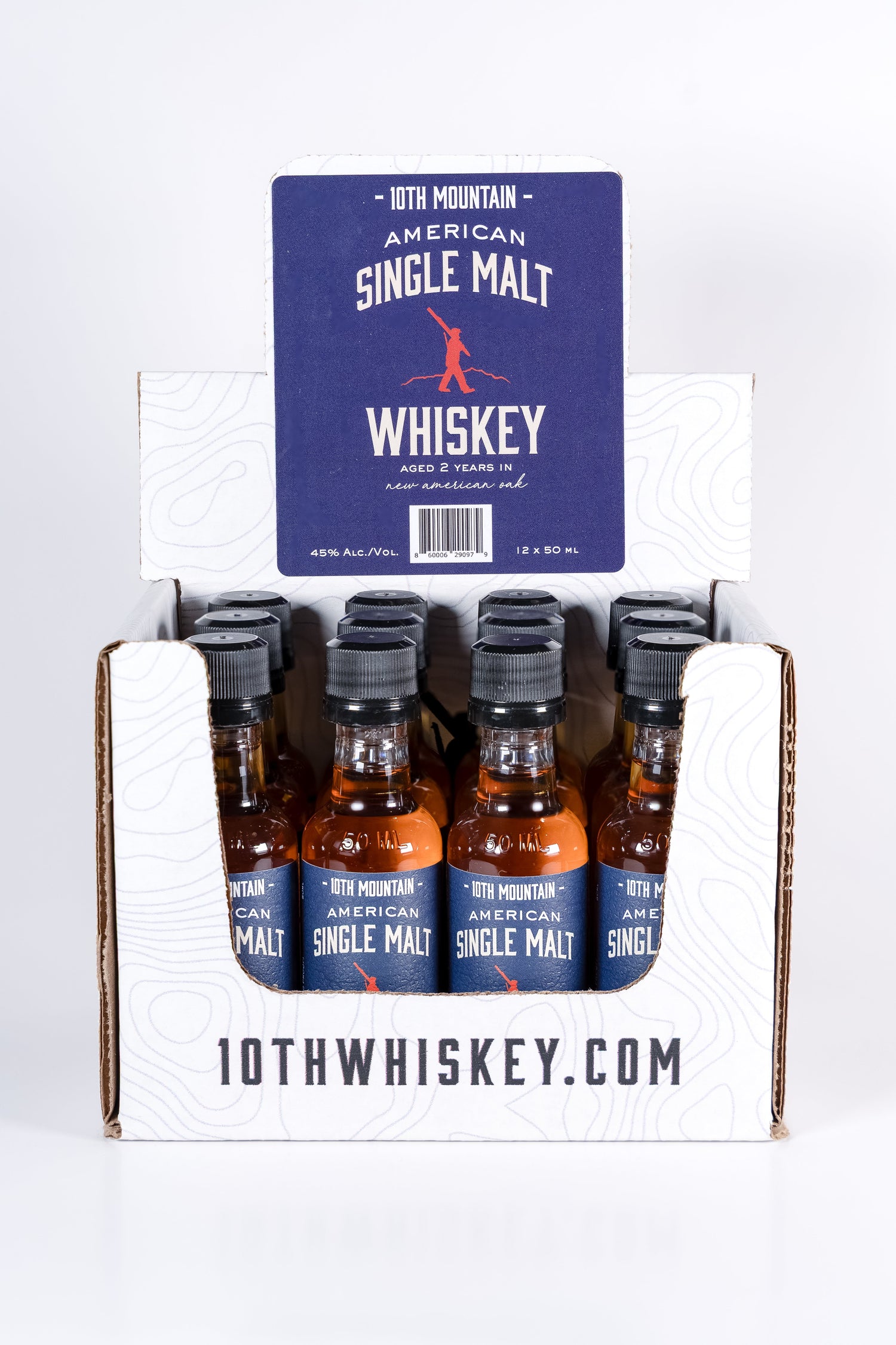 Single Malt 50 ML - 10th Mountain Whiskey