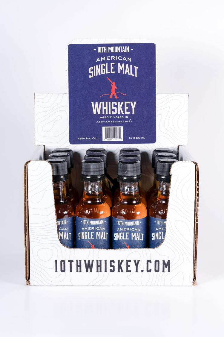 Single Malt 50 ML - 10th Mountain Whiskey
