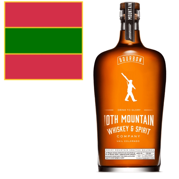 Task Force Warrior Commemorative Bourbon - 750 ML - 10th Mountain Whiskey