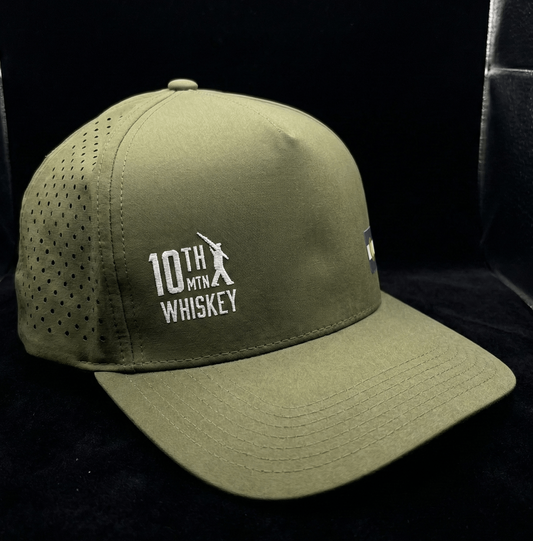 Vista Hat Green - 10th Mountain Whiskey