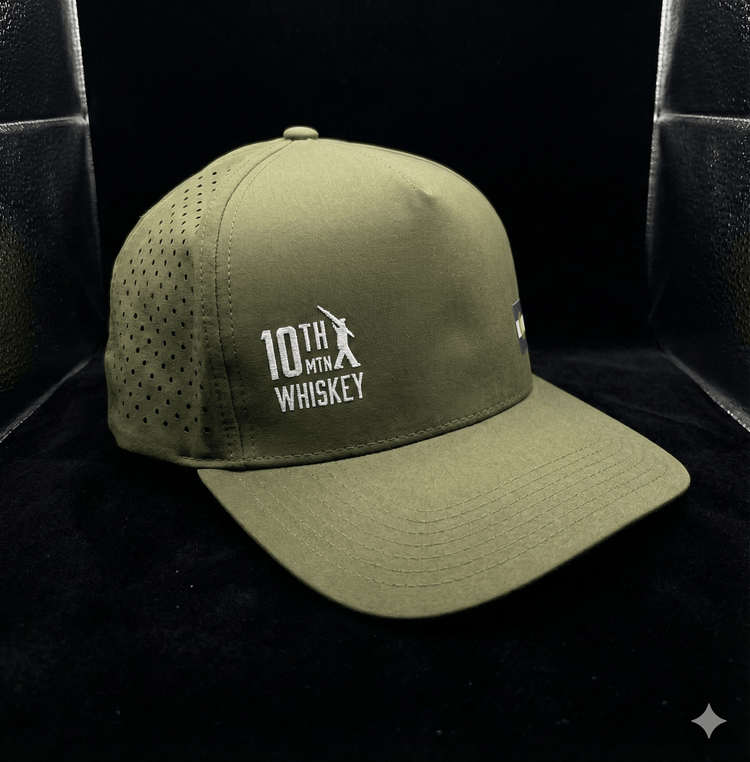 Vista Hat Green - 10th Mountain Whiskey