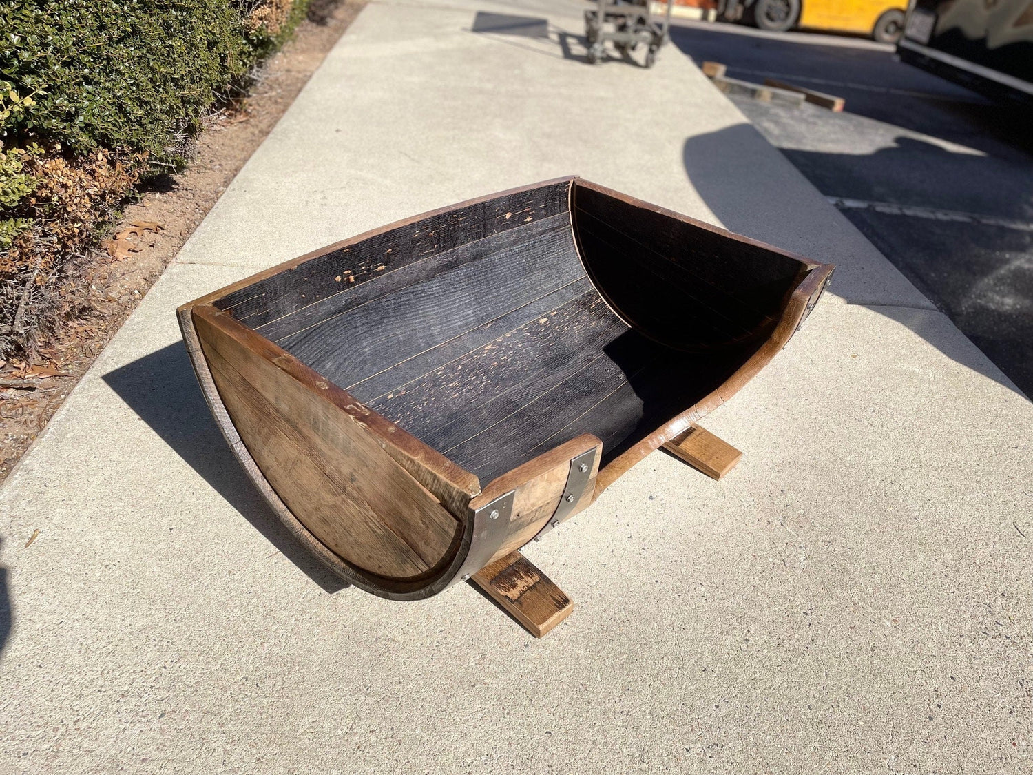 Whiskey Barrel Dog Bed - Josie approved! - 10th Mountain Whiskey