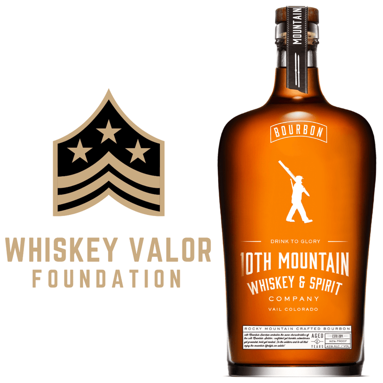 Whiskey Valor Limited Release 10th Mountain Bourbon - 10th Mountain Whiskey