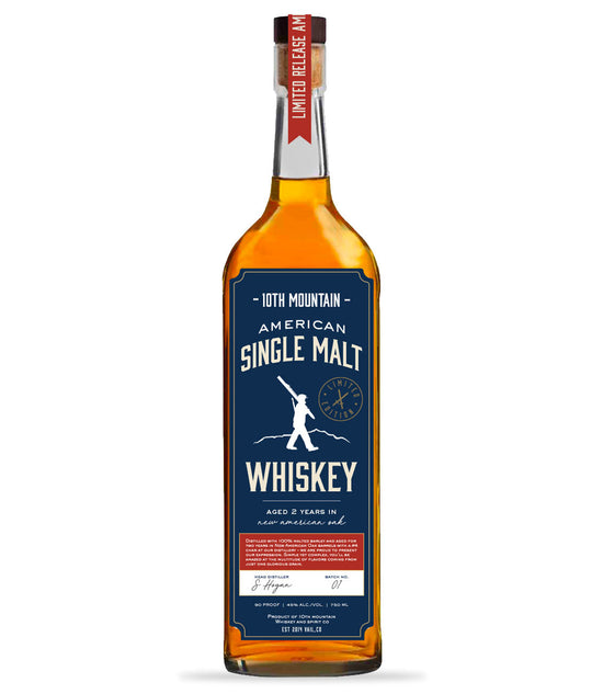 10th Mountain Whiskey & Spirit Co. American Single Malt Whiskey